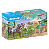 Playmobil hästar eller vattenfall 3 hästar med tillbehör 71356