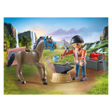 Playmobil -Pferde oder Wasserfall Hoefsmid: Ben Achilles 71357