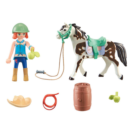 Playmobil Horses ou cascade Ellie et Scist Play Set 71358