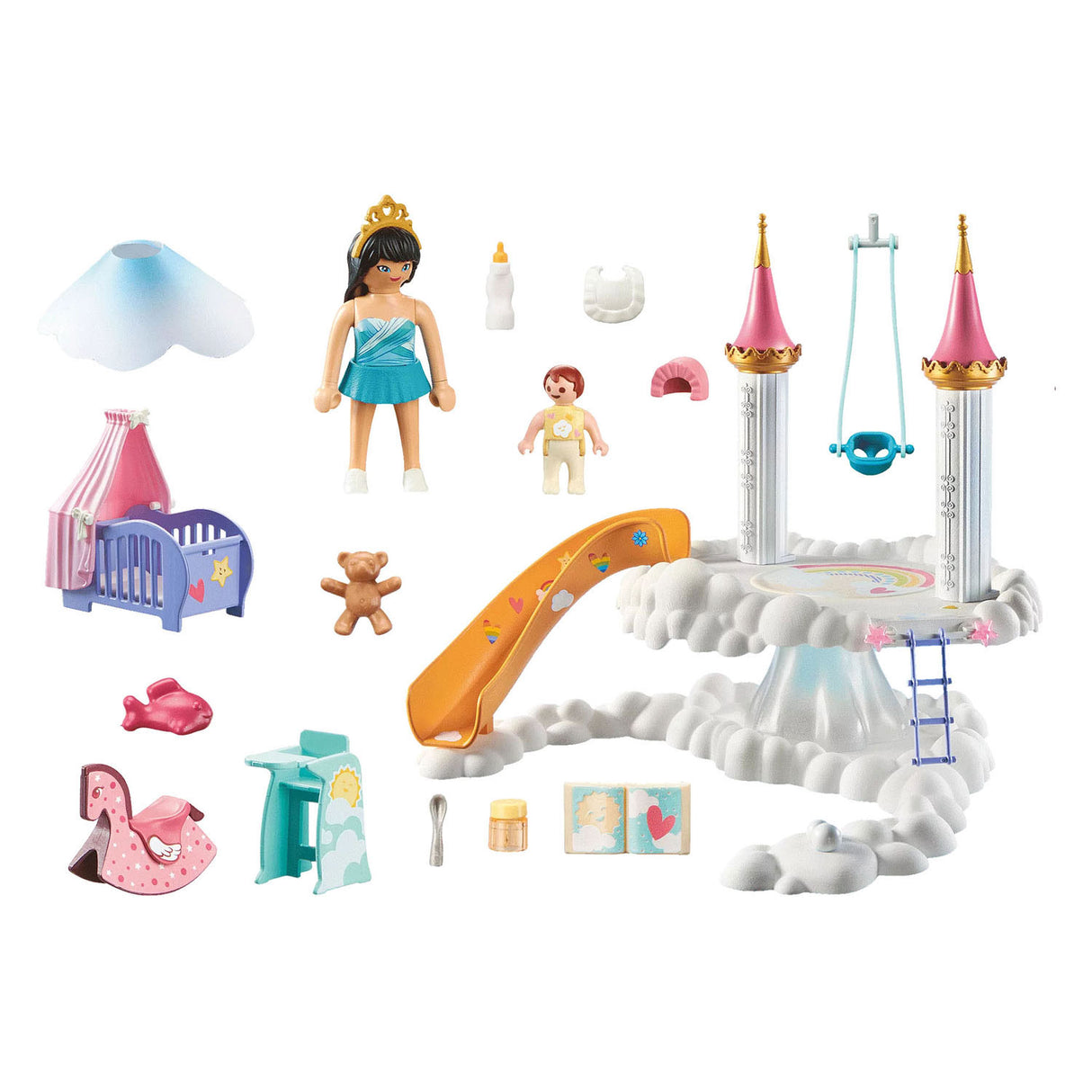 Playmobil princesa otroška soba 71360