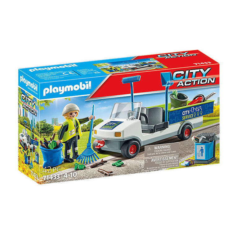 Playmobil City Action Electric street wipe machine 71433