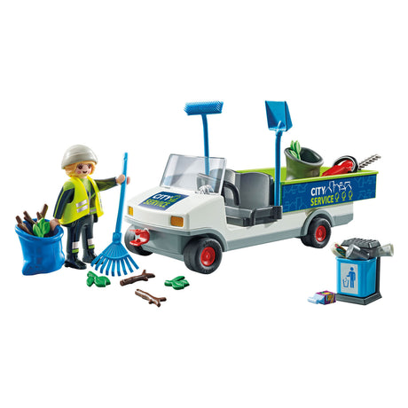 Playmobil City Action Electric Street Teré stroj 71433