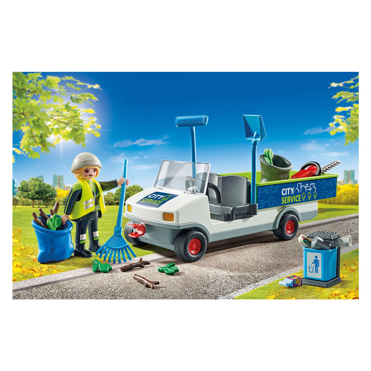 Playmobil City Action Electric Street Teré stroj 71433