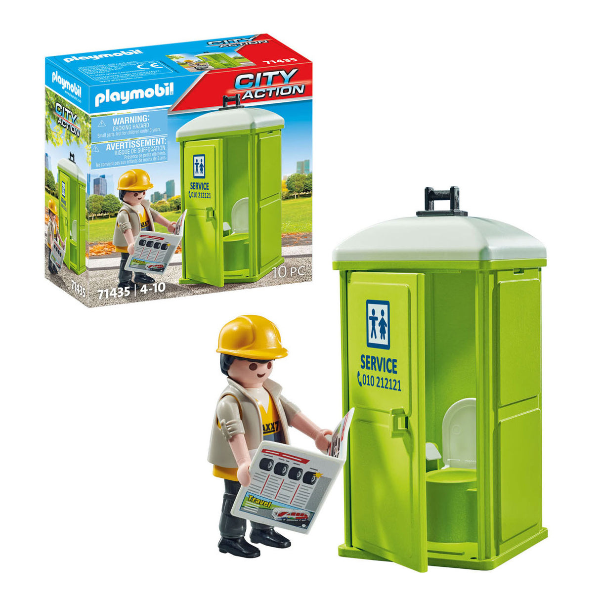 Playmobil City Action Mobil Toalett 71435