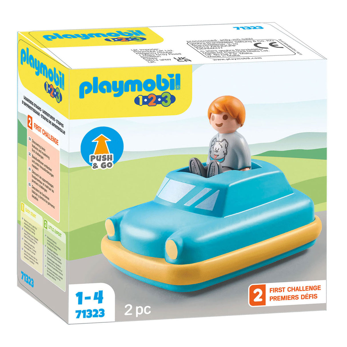 PlayMobil 1.2.3. Coche infantil 71323