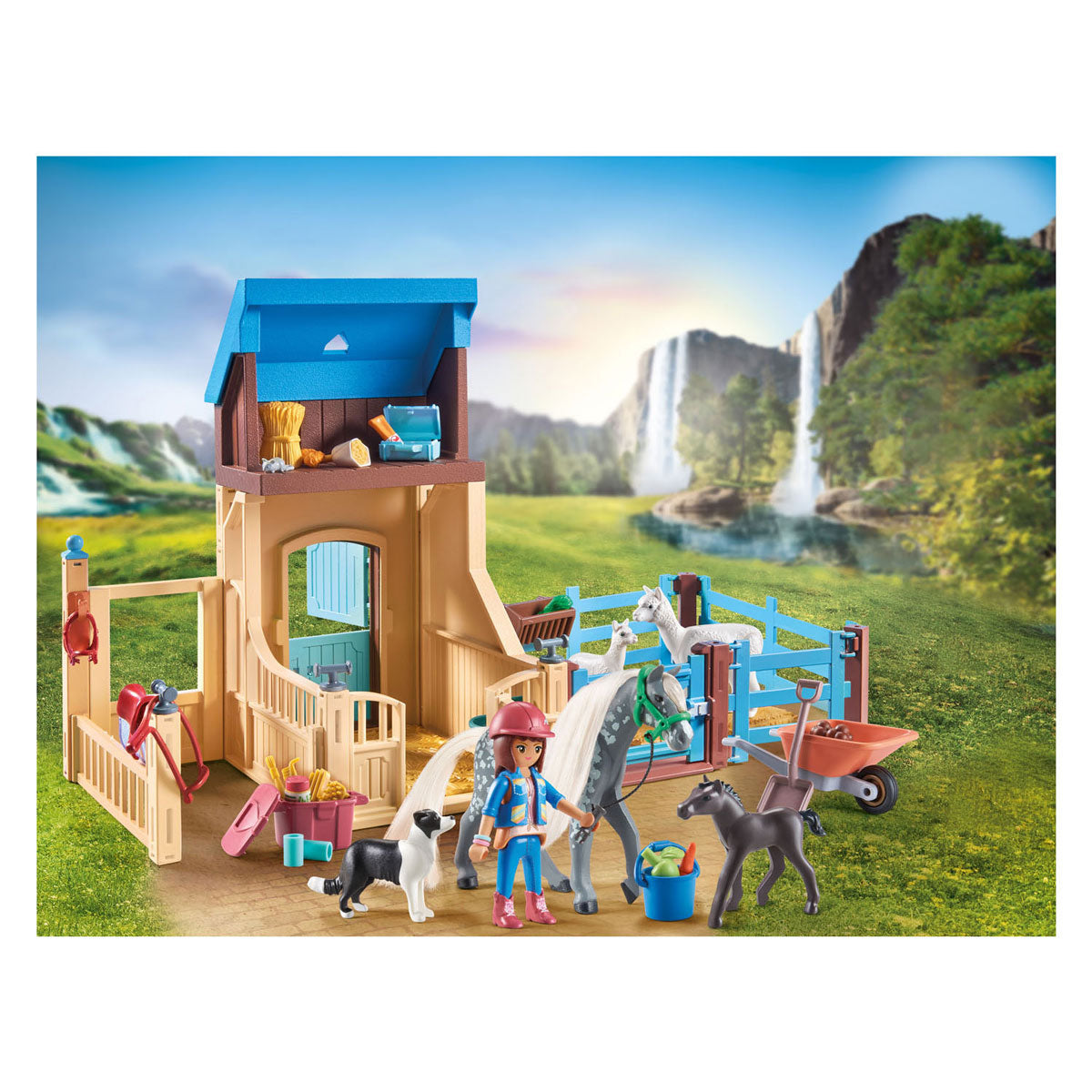 Playmobil konji slapa Amelia in Whisper Speelset 71353