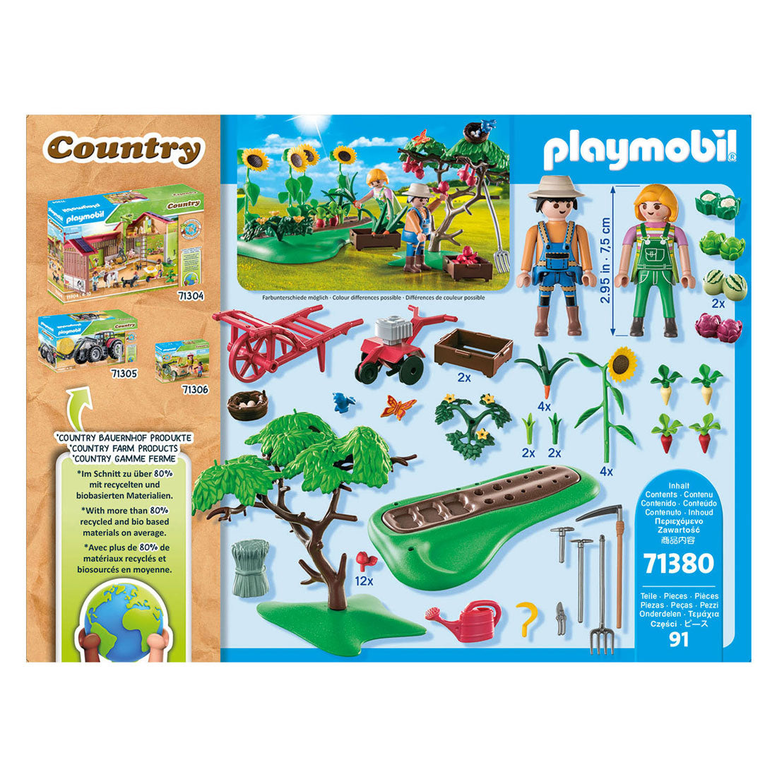 Playmobil Country Starterpack Farm Gemüsegarten 71380