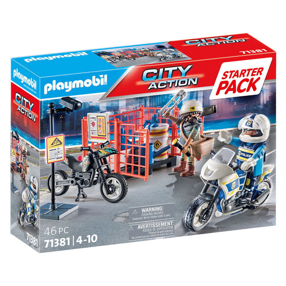 Playmobil City Action Starterpack Police 71381