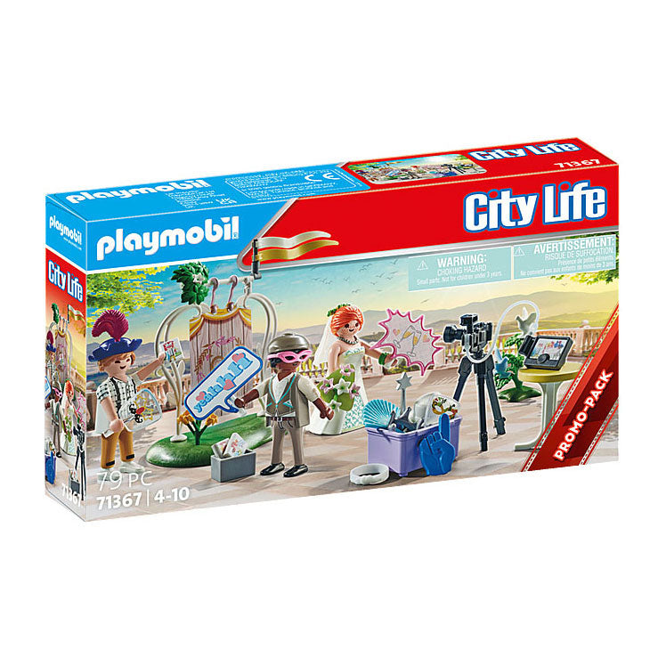 Playmobil City Life Bridal Couple with Camera Promo Pack 71367