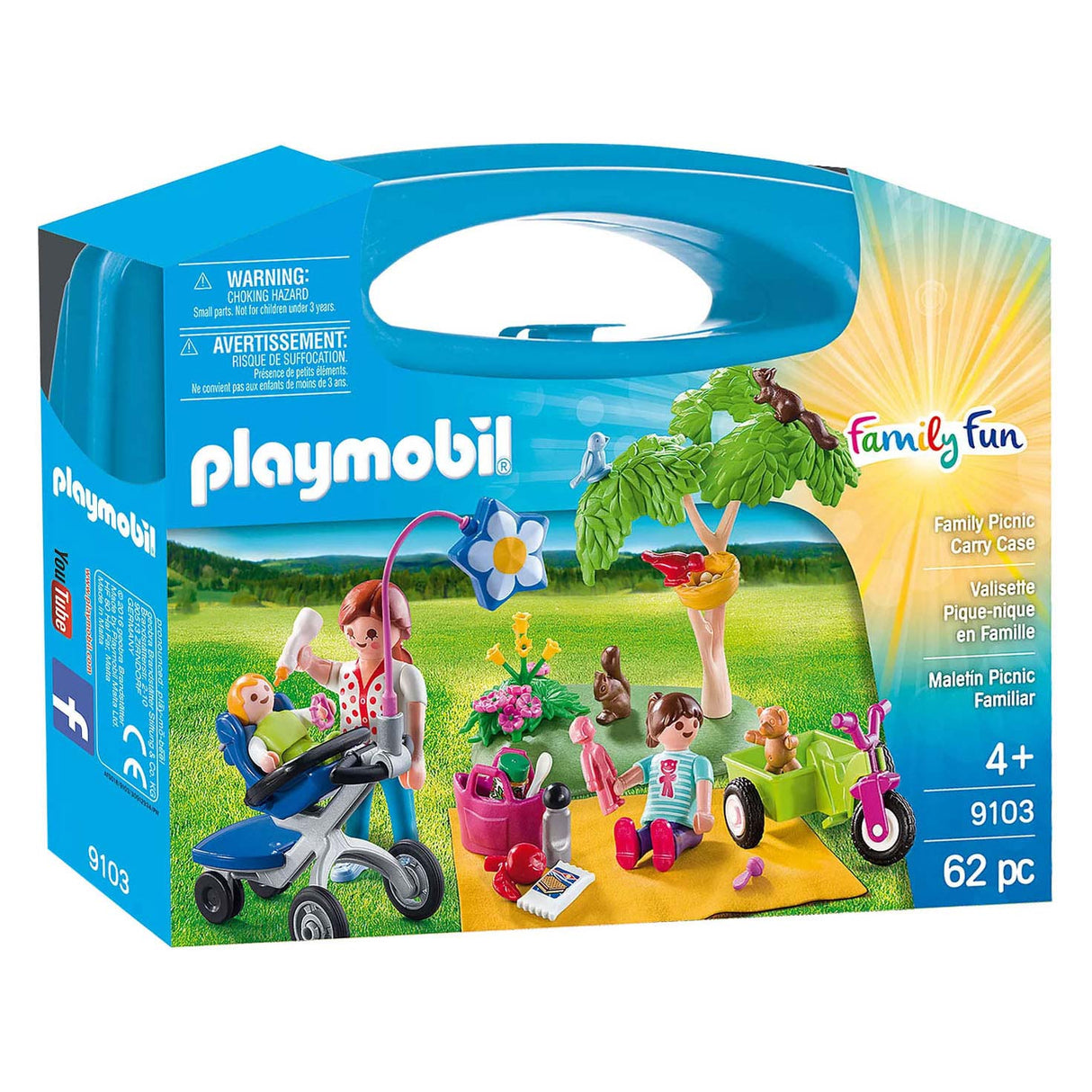 Playmobil Family Fun koffert Familie Picnick -9103