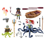 Playmobil Pirati se borijo proti velikanskemu Ooctopusu 71419