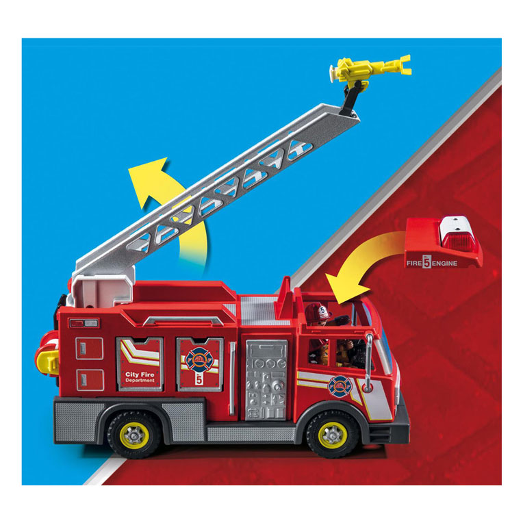 Playmobil City Life Promo Fire Truck 71233