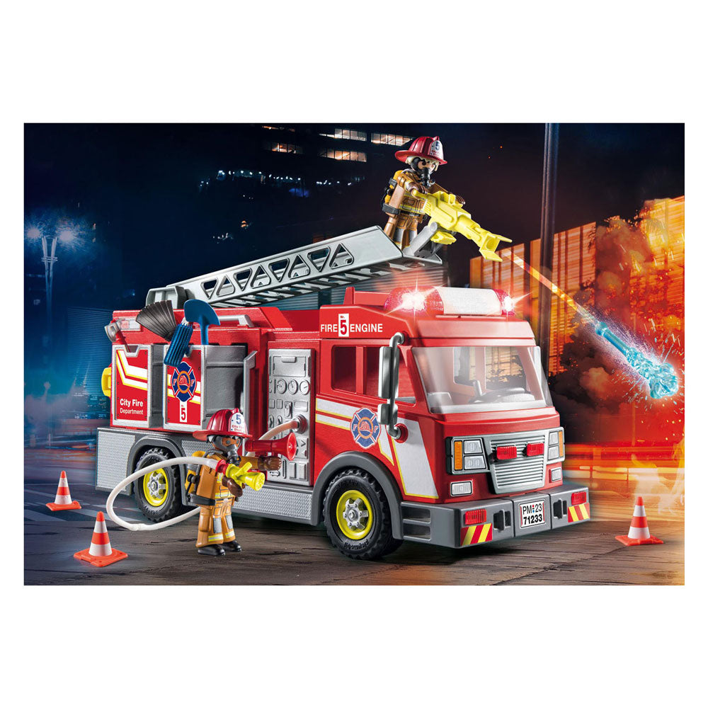 Playmobil City Life Promo Fire Truck 71233