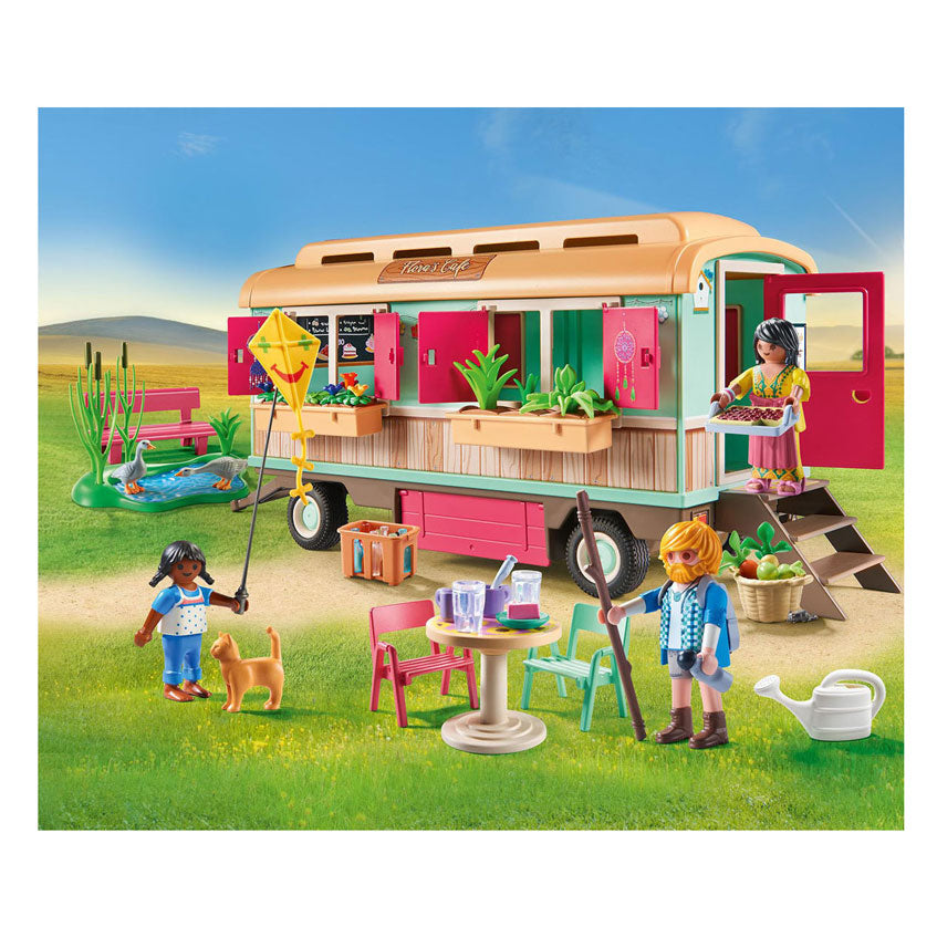 PLAYMOBIL Country Gezellig woonwagencafé