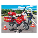 Playmobil 71466 Action Heroes Fire Brigade auf dem Ort des Unfalls