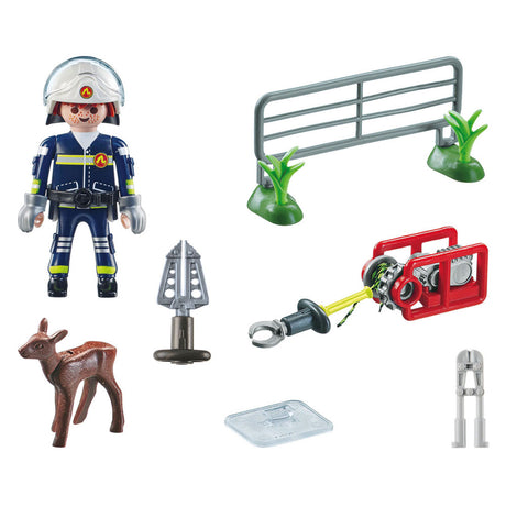 Playmobil Action Heroes Tierschutz Feuerbrigade - 71467