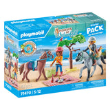 Playmobil Country Riding to the beach with Amelia and Ben 71470