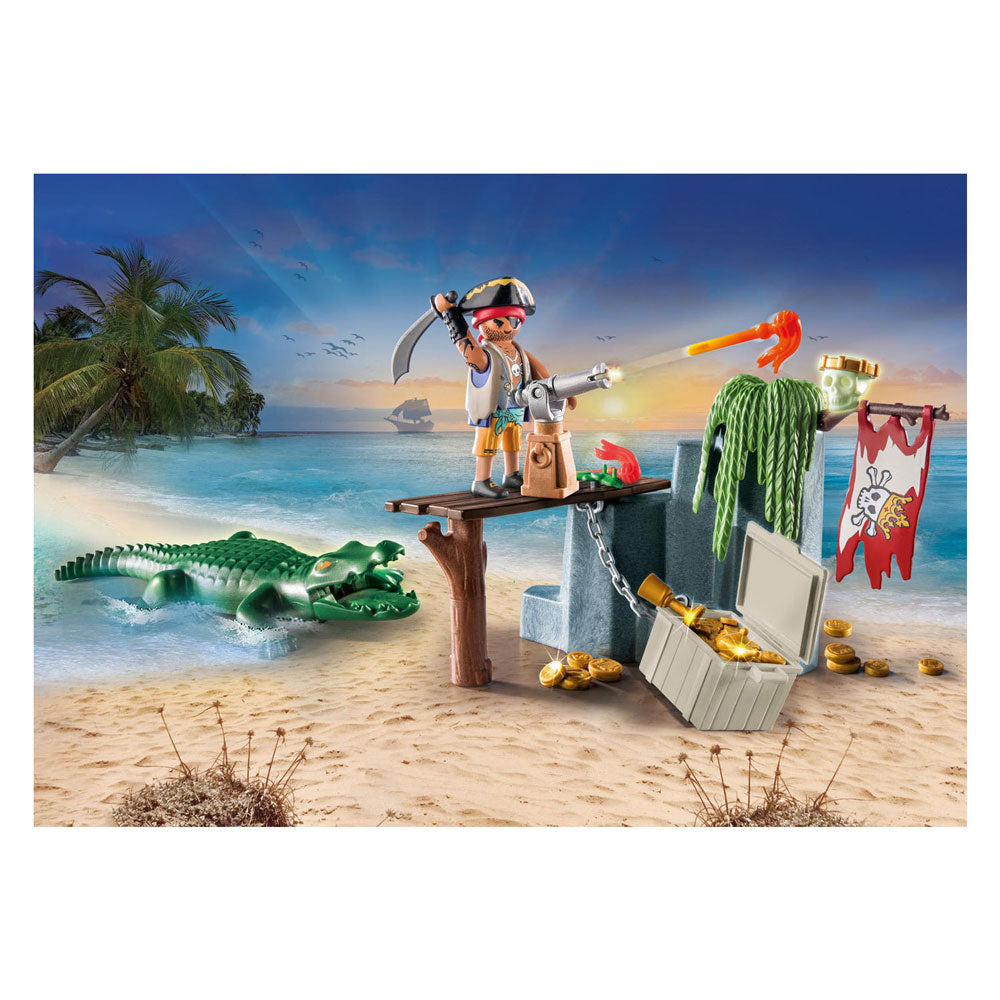 PLAYMOBIL Pirates Piraat met 71473