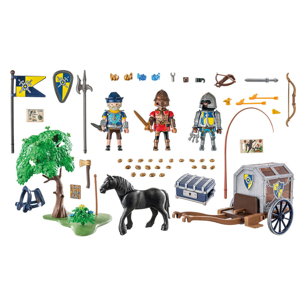 Playmobil romanmore rop na prometnem avtomobilu