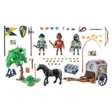 Playmobil Novelmore robbery on transport wagon 71484