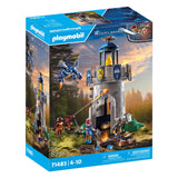 PlayMobil Novelmore Ridder Tower con herrero y dragón 71483