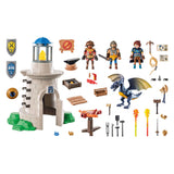 PlayMobil Novelmore Ridder Tower con herrero y dragón 71483