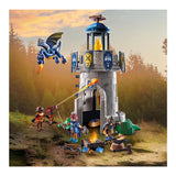 PlayMobil Novelmore Ridder Tower con herrero y dragón 71483