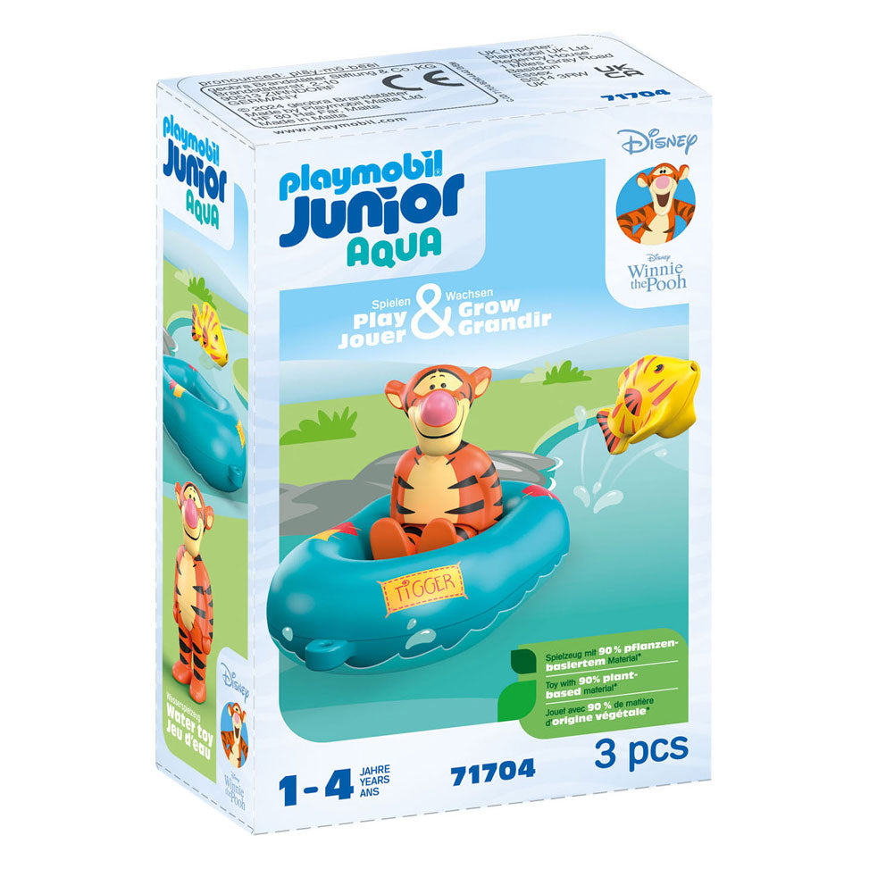 PlayMobile Junior Disney: Tigcetten onflammbar Boot Trips 71704