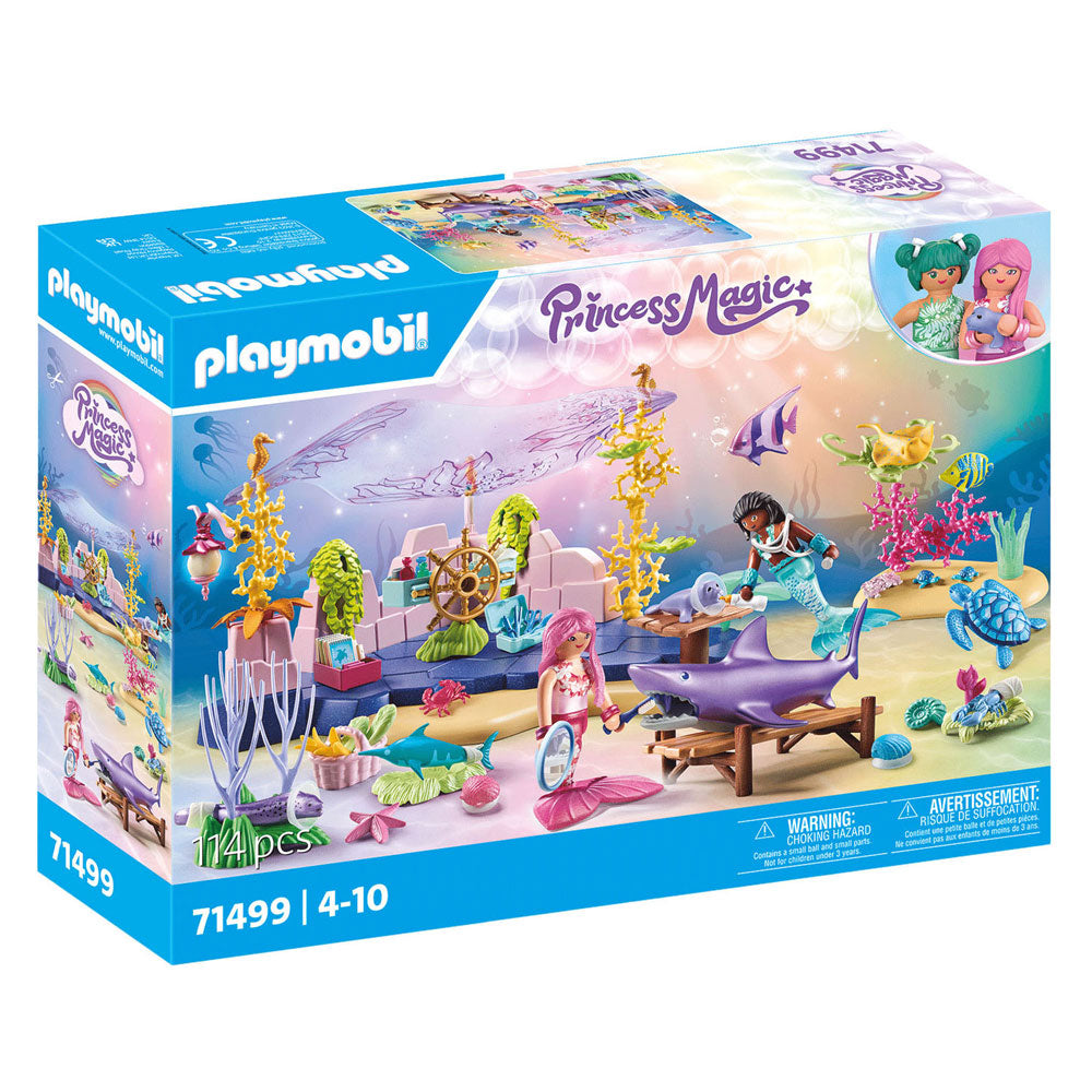 PlayMobile Prinzessin Mermaid Déierenzëmmer 71499