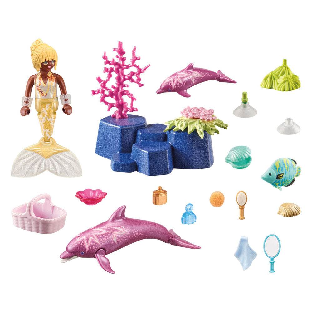 Playmobil princesse sirène avec des dauphins 71501