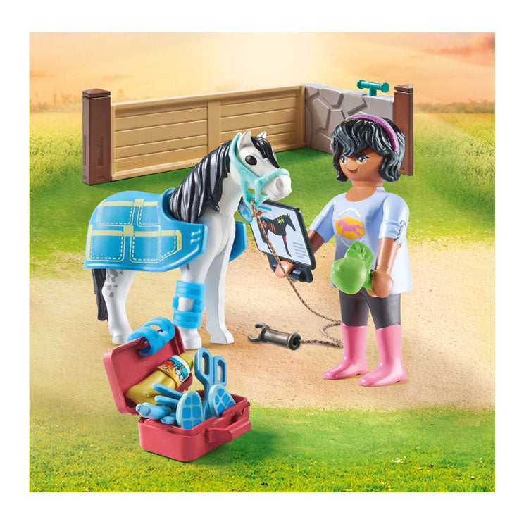 Playmobilski konji ali konjski terapevt 71497