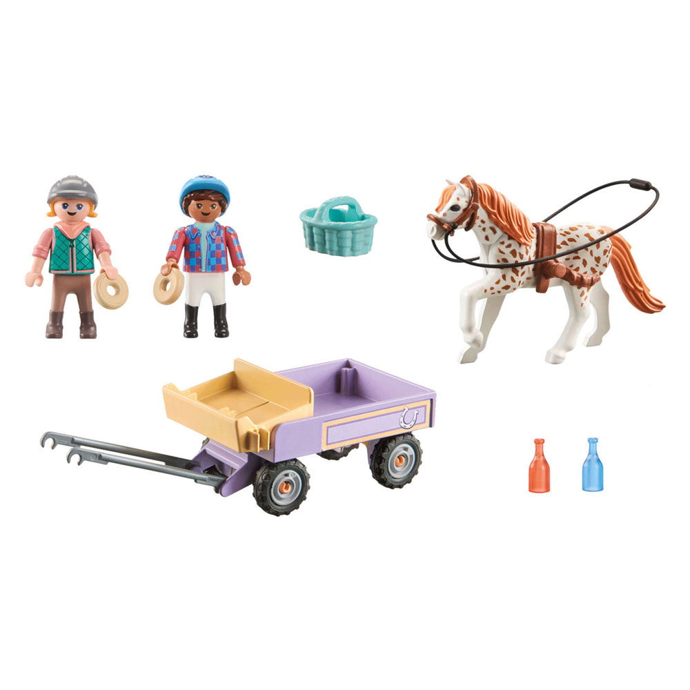 Playmobil Horses ou cascade Pony Cutd 71496