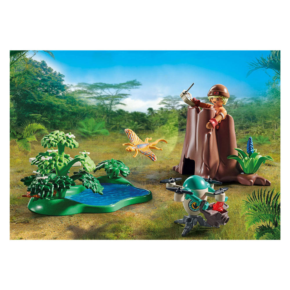 PlayMobil Dinos Observatioun Post fir Dimorphodon 71525