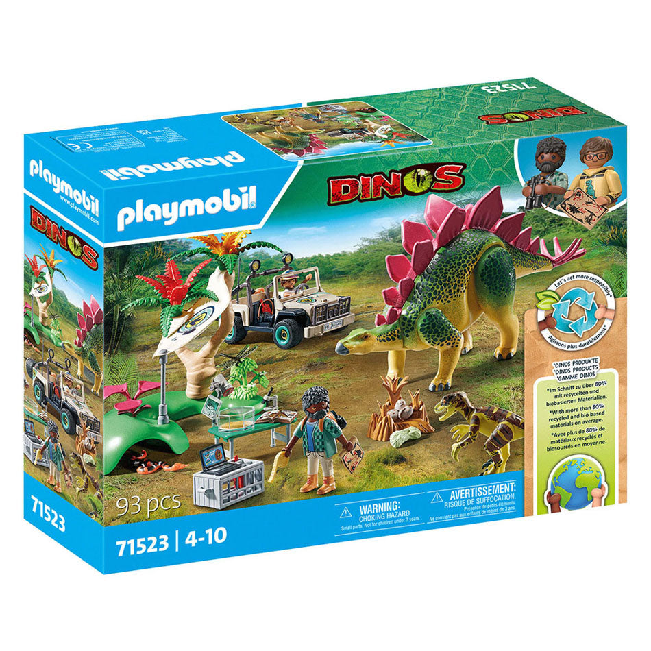 Raziskovalna postaja Playmobil Dinos z dinozavri 71523