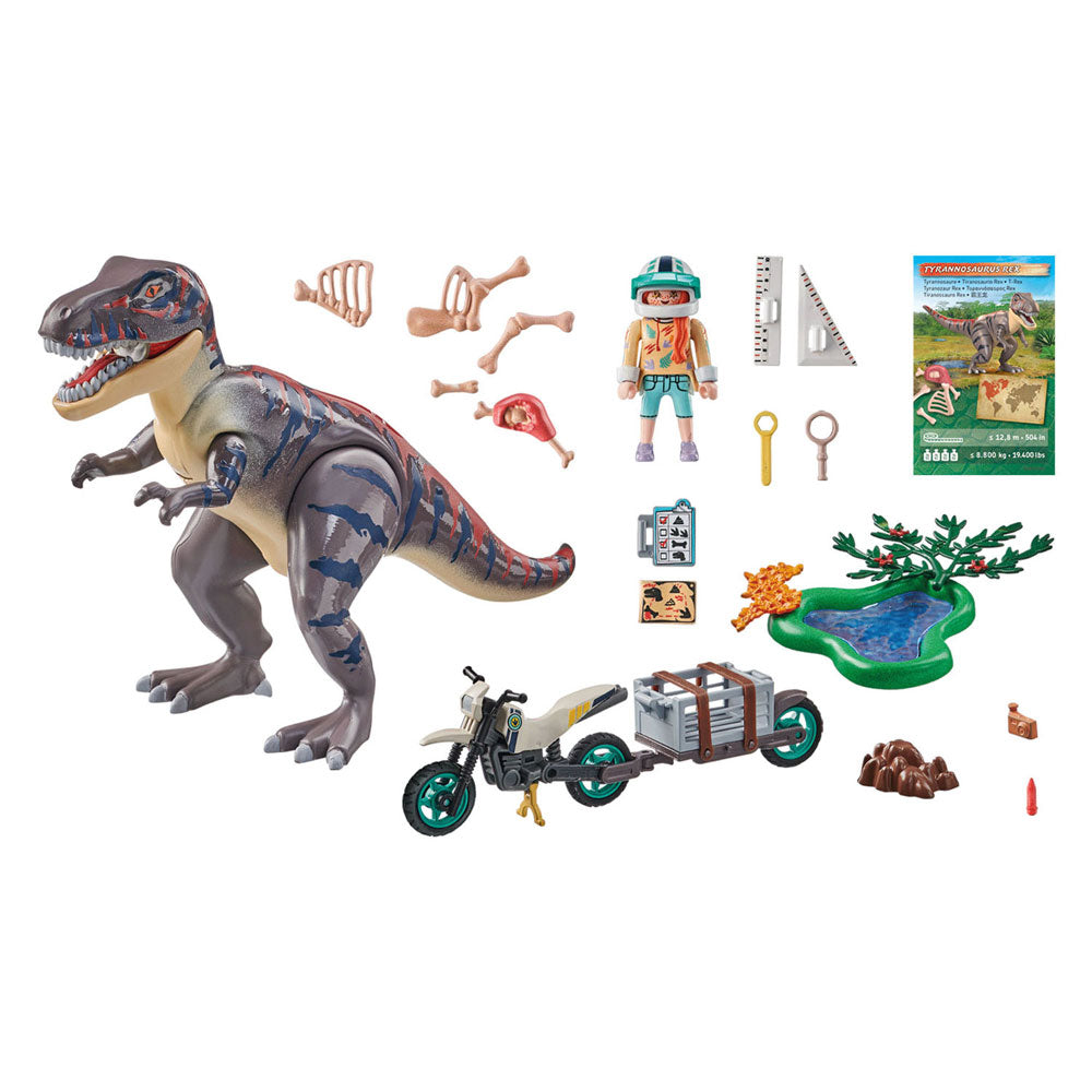 Playmobil Playmobil Dinos T-REX Track Research 71524