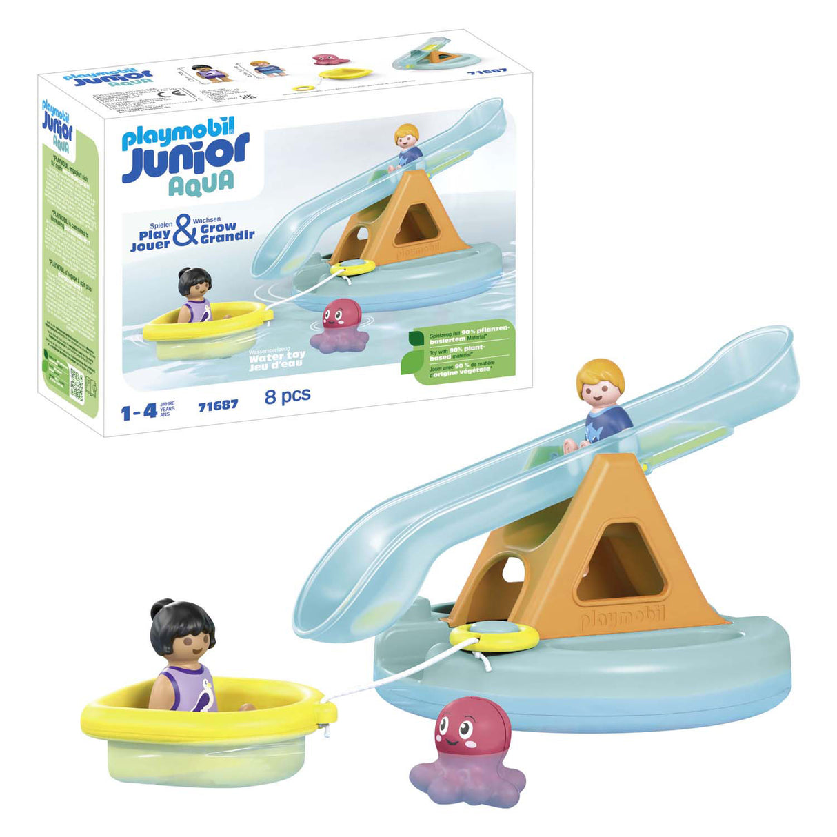 Playmobil Junior Swim Island s vodou Slijbaan - 71687