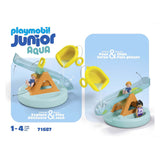 Playmobil Junior Swim Island z vodo Slijbaan - 71687