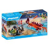 Playmobil Pirates lutte contre le gigantesque crabe 71532