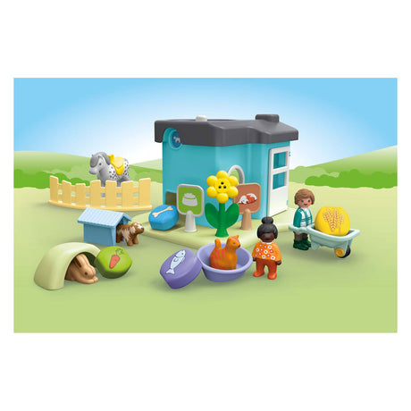 Playmobil 71690 Junior-Tierpension mit automatischem Futterspender
