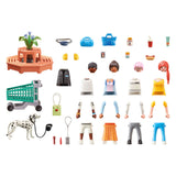 Playmobil ma vie mes figures: shopping 71541