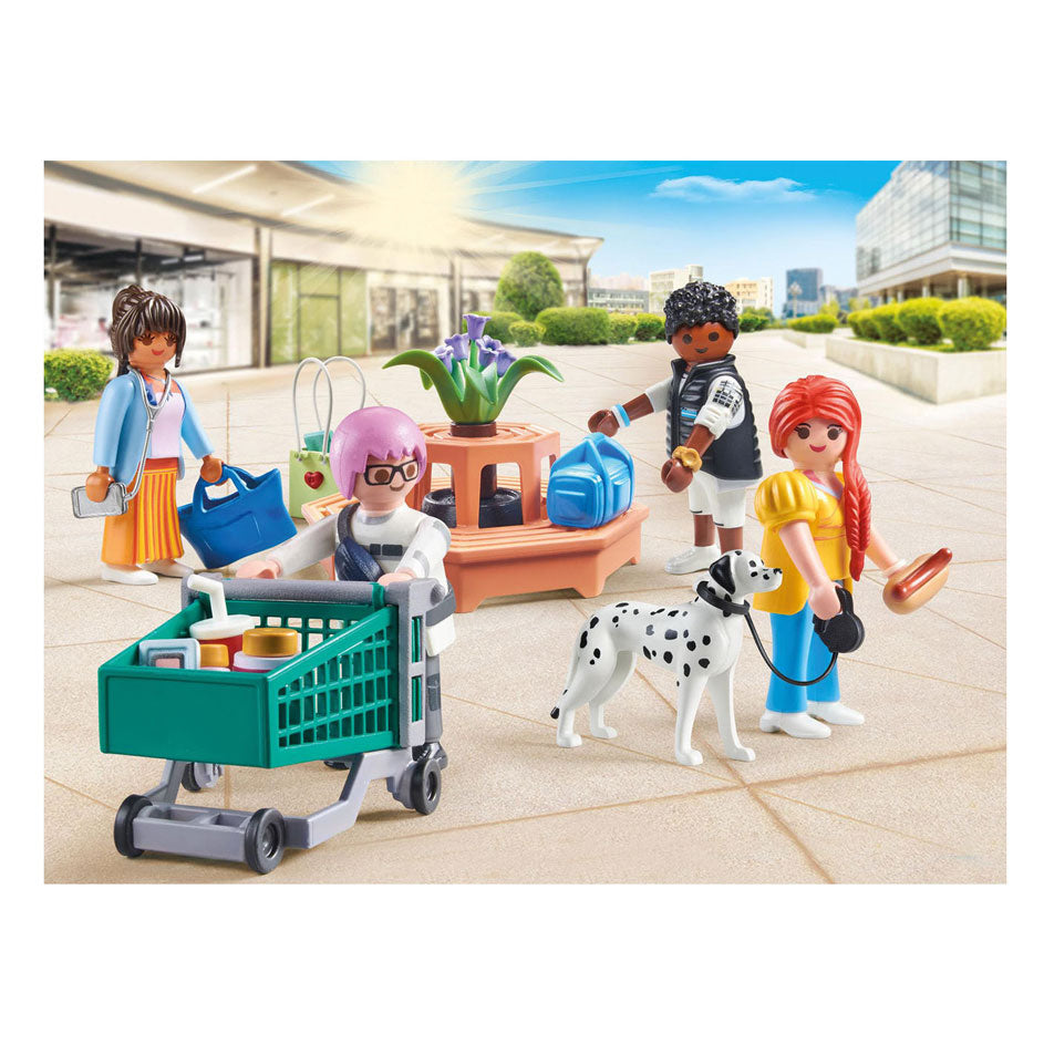 Playmobil ma vie mes figures: shopping 71541