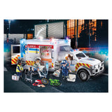 Reševalno vozilo Playmobil Action Heroes: ameriška ambulanta 70936