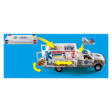 Reševalno vozilo Playmobil Action Heroes: ameriška ambulanta 70936