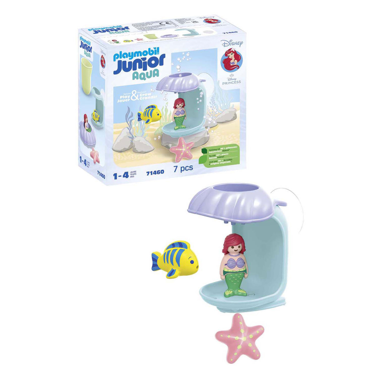 Playmobil junior disney ariel's schelpendouche - 71460