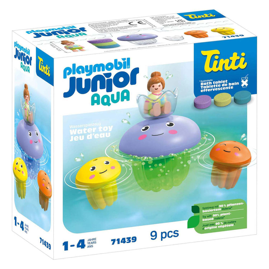 Playmobil 71439 Junior Tinti: Bunte Quallenfamilie