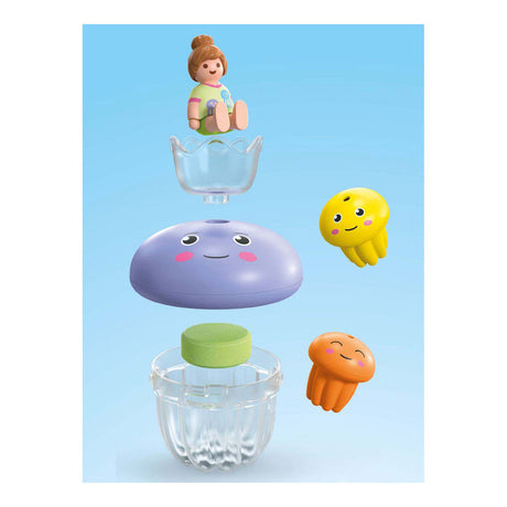 Playmobil 71439 Junior Tinti: Bunte Quallenfamilie