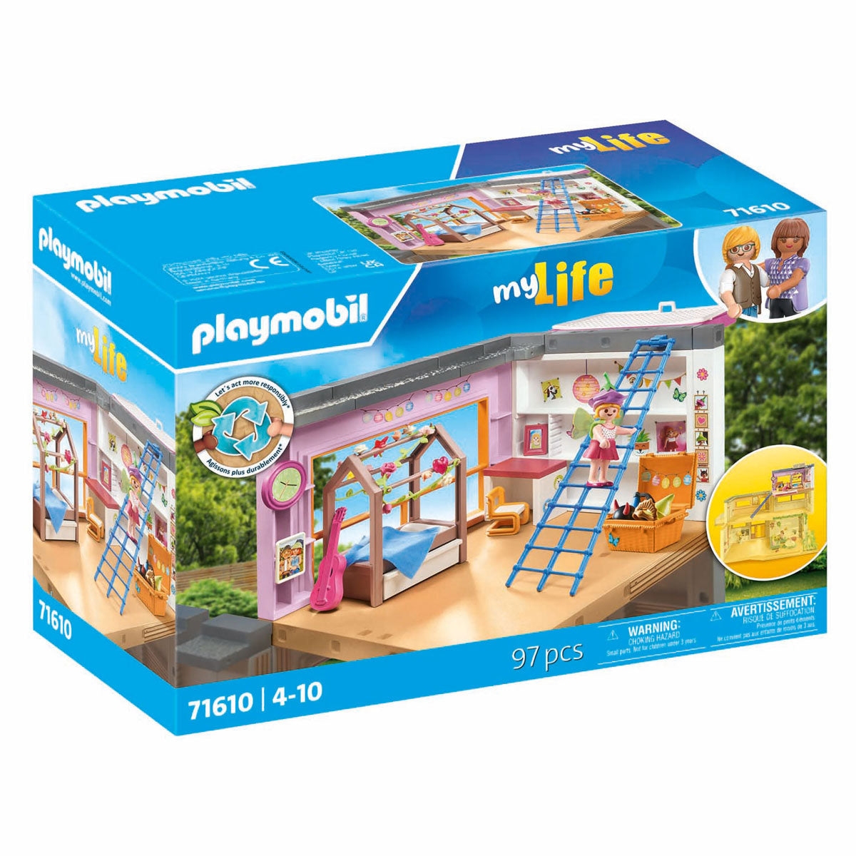 Playmobil my life kinderkamer 71610