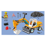 Playmobil Actionhelden Großbagger 71749