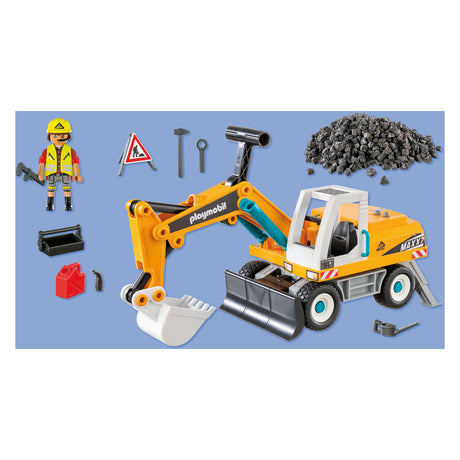 Playmobil Actionhelden Großbagger 71749