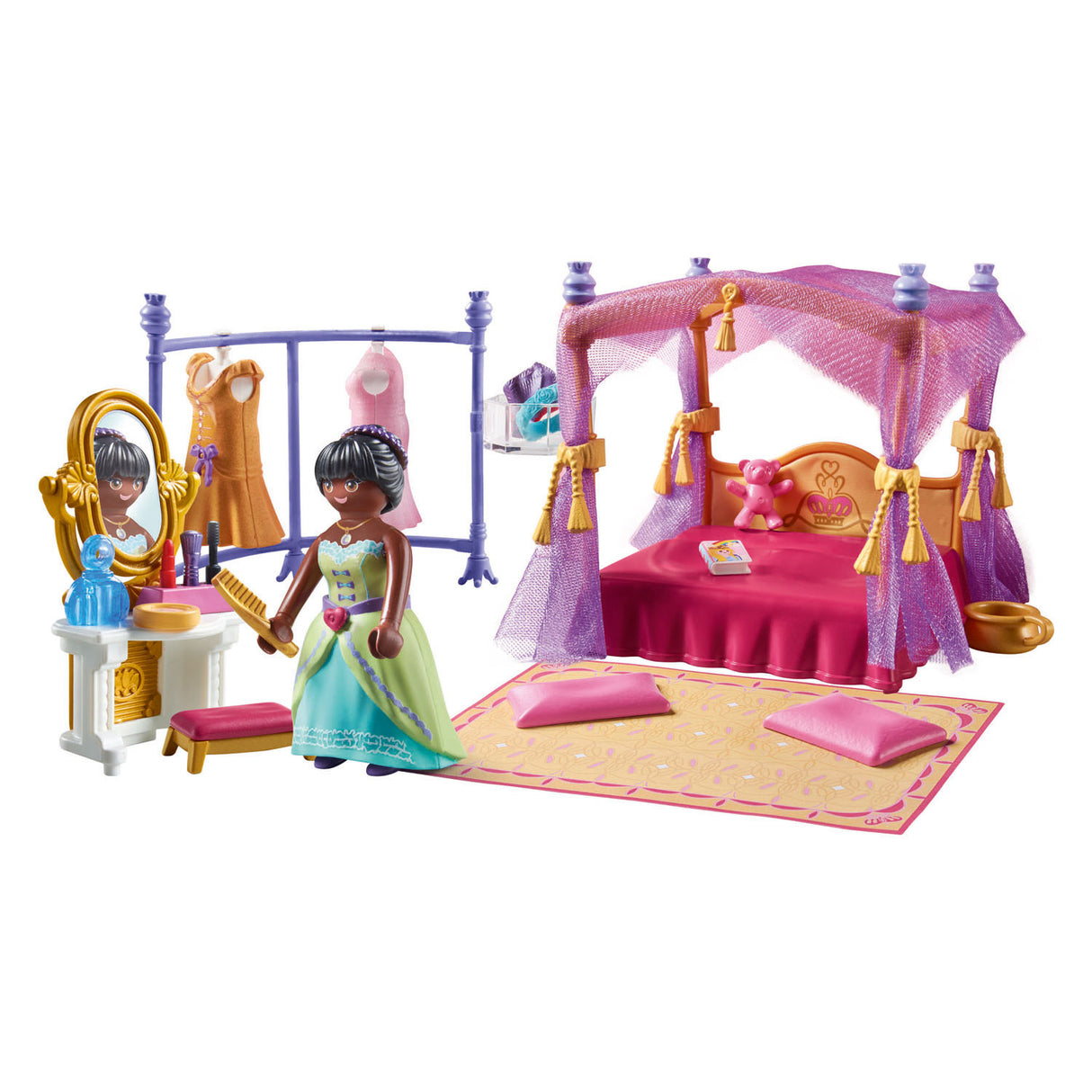 Playmobil Prinzessinnen-Zauberschlafzimmer mit Ankleidezimmer – 71847